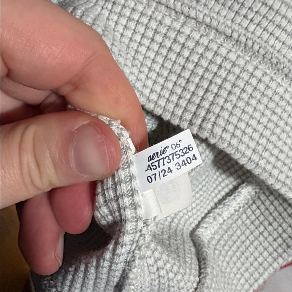 Aerie getaway waffle sweatshirt‎ S - Picture 7 of 9